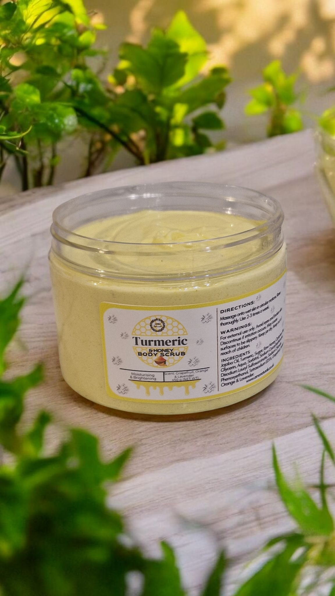 Turmeric & Honey Body Scrub