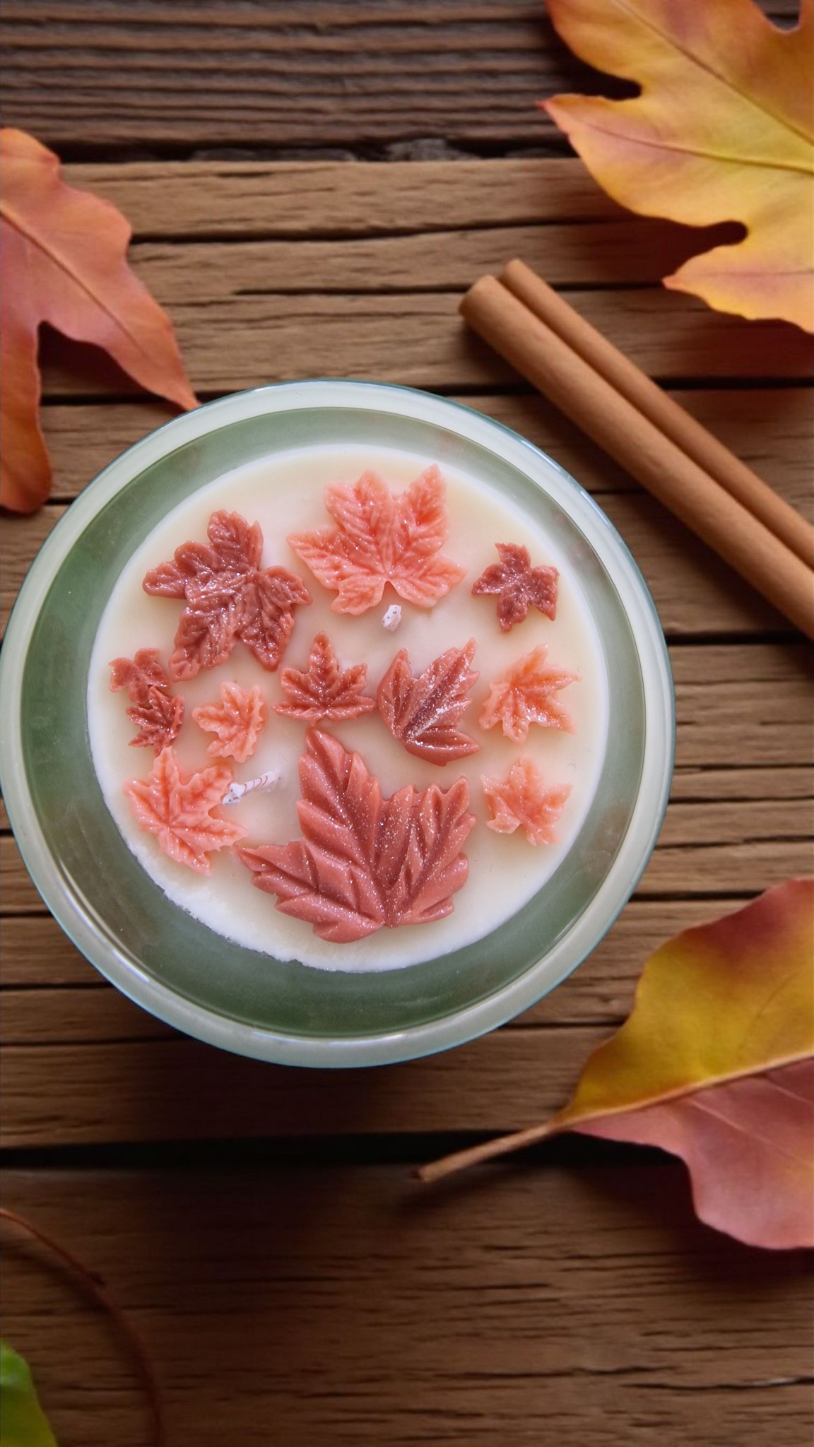 Autumn Leaves Candle