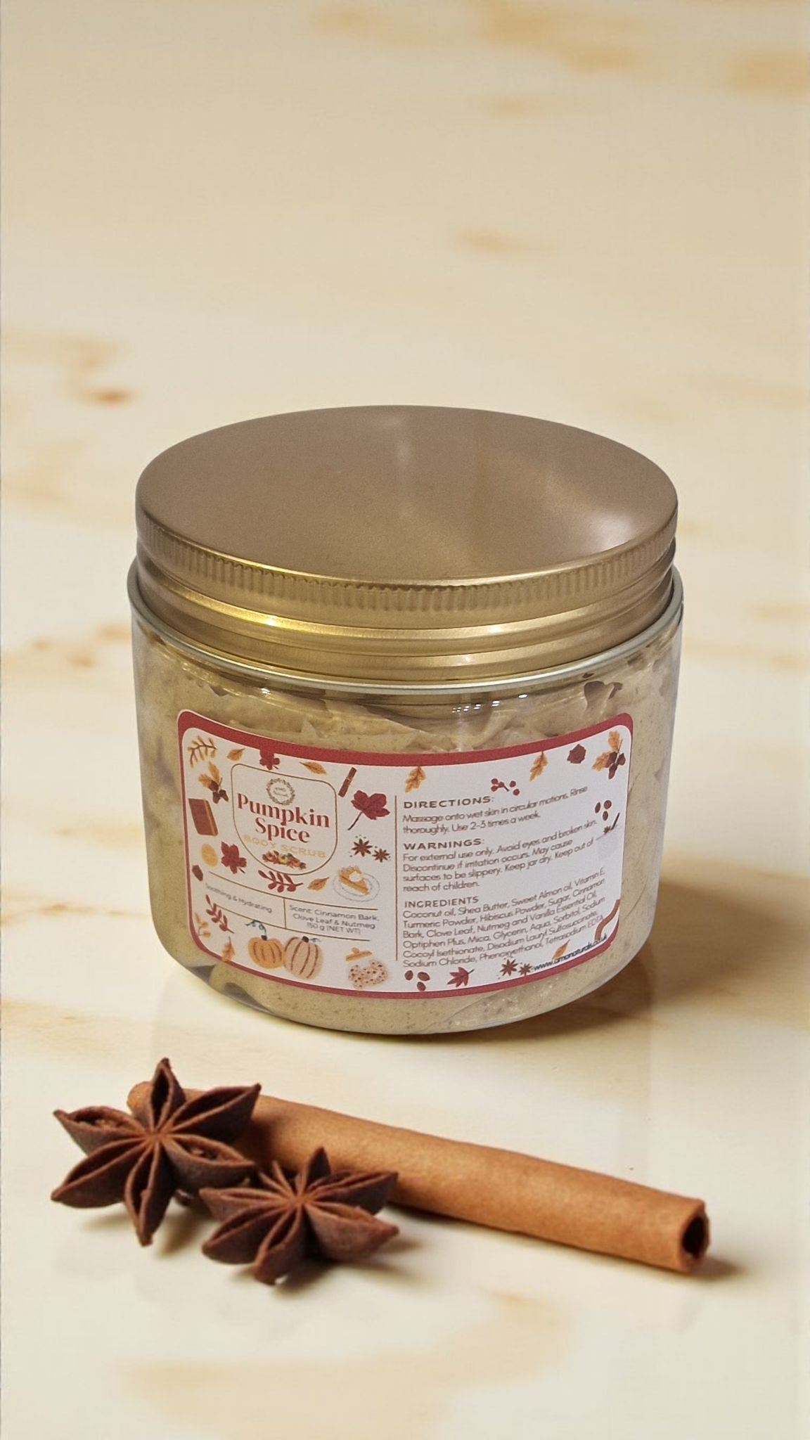 Pumpkin Spice Scrub