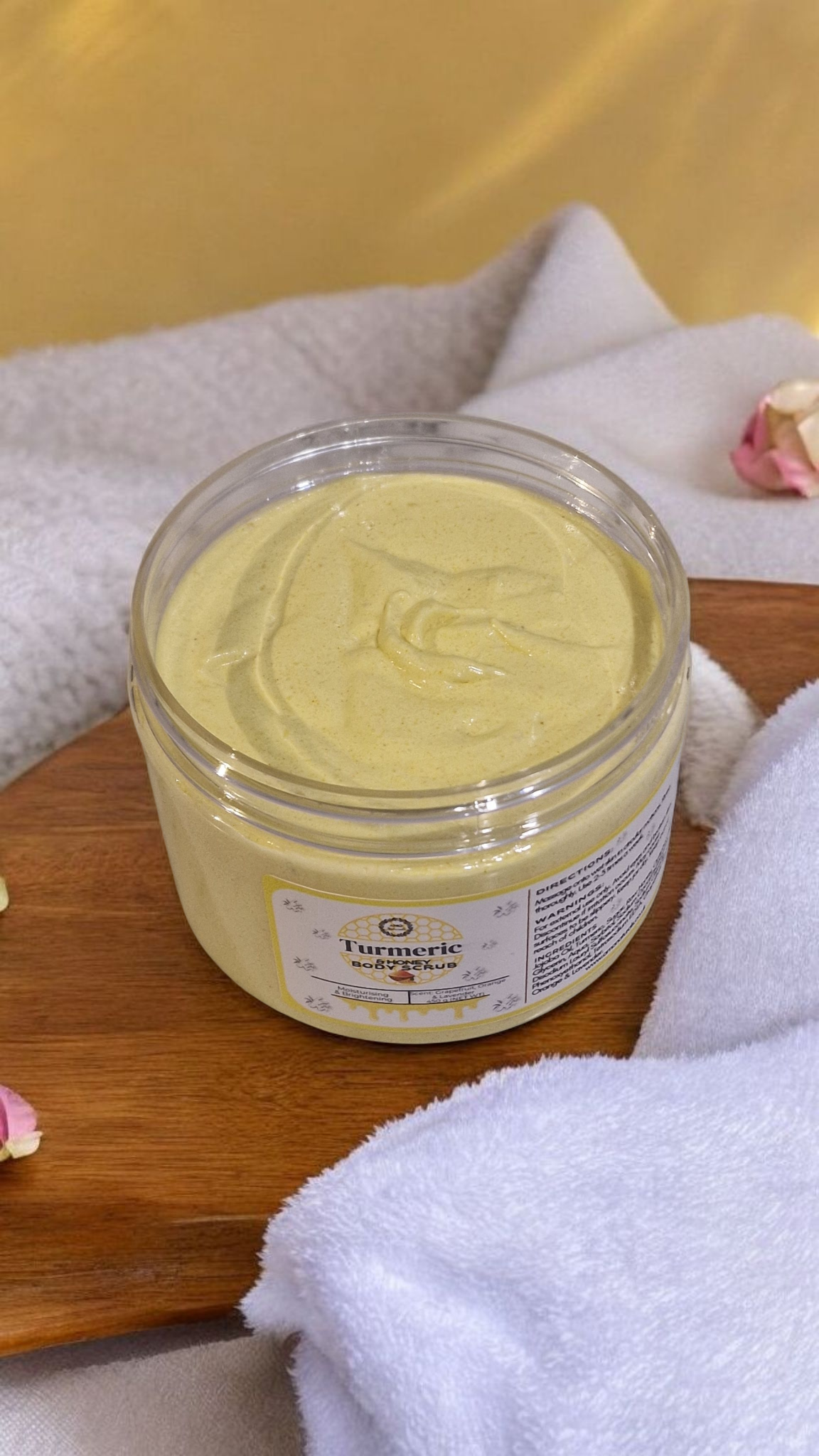 Turmeric & Honey Body Scrub