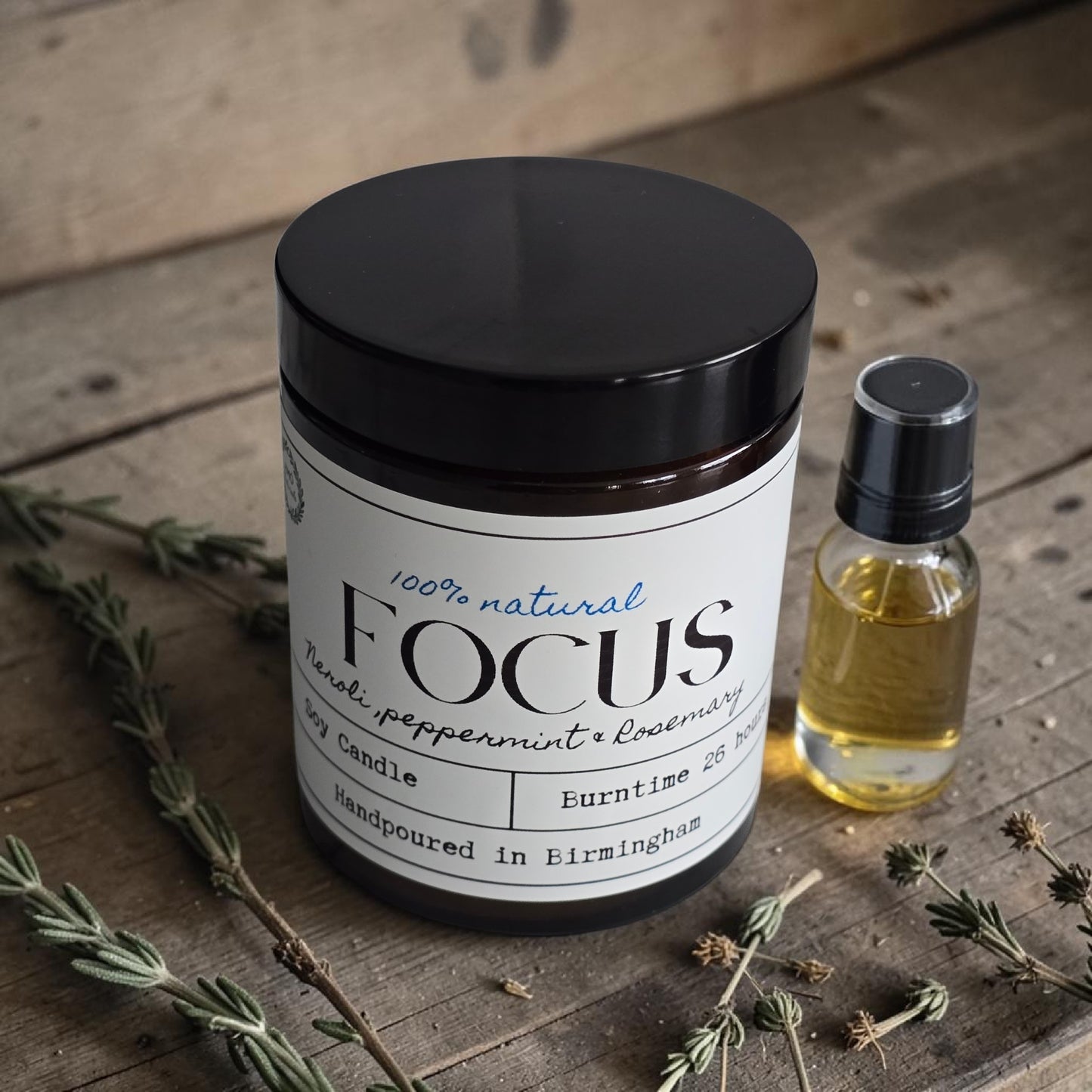 Focus- Mood Boosting Candle