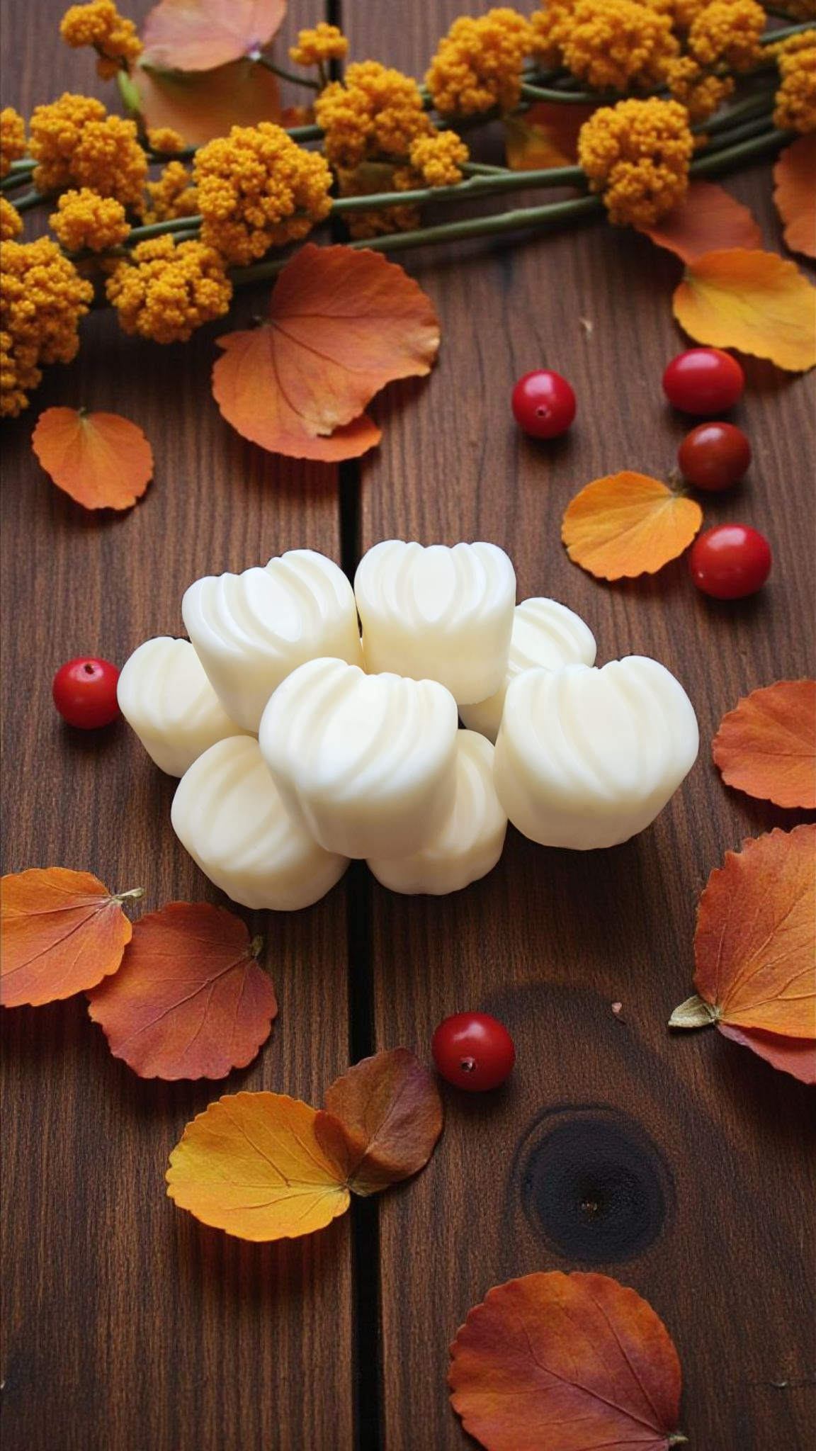 Pumpkin Wax Melts – Plain White