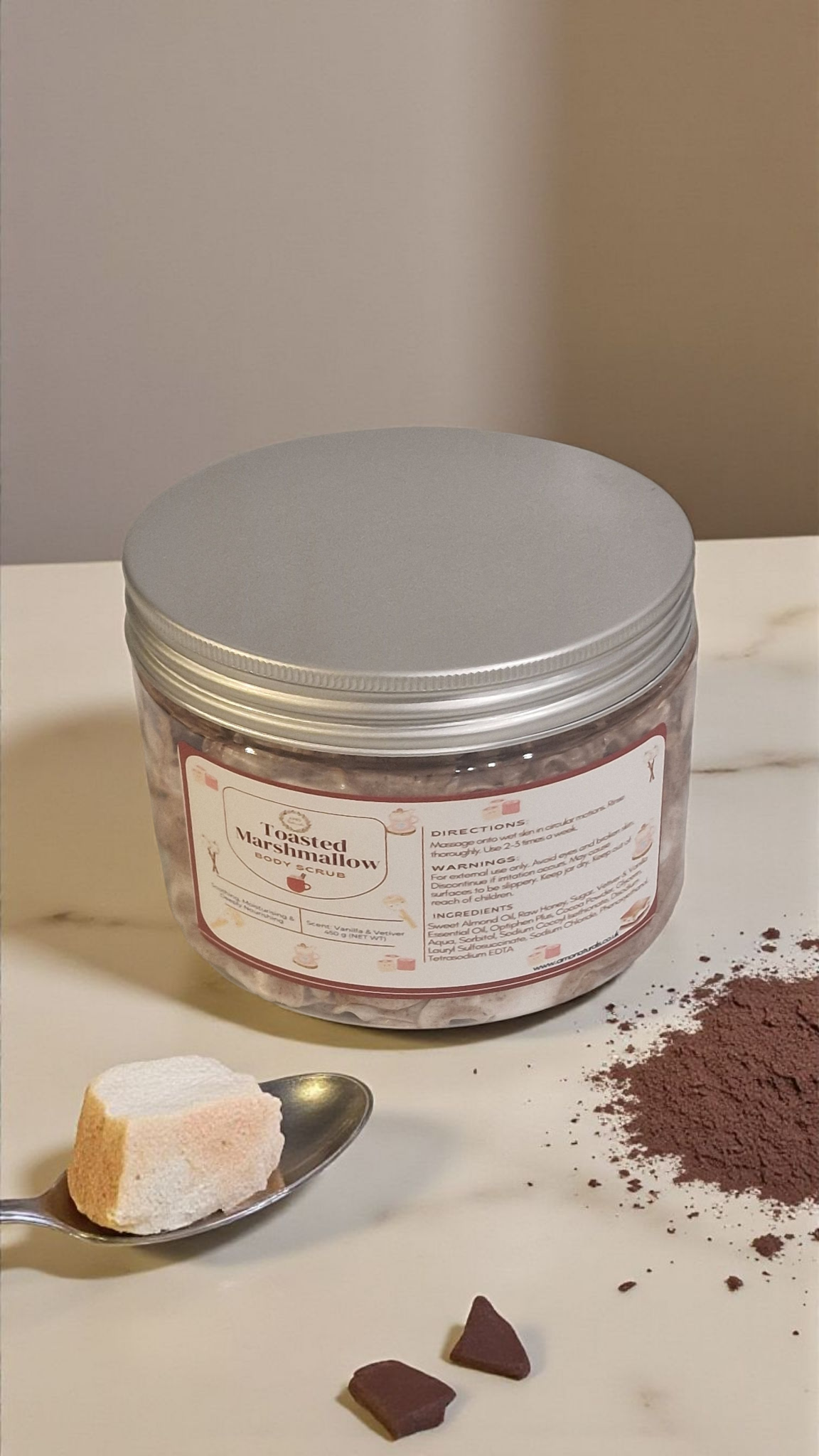 Toasted Marshmallow Foaming Scrub