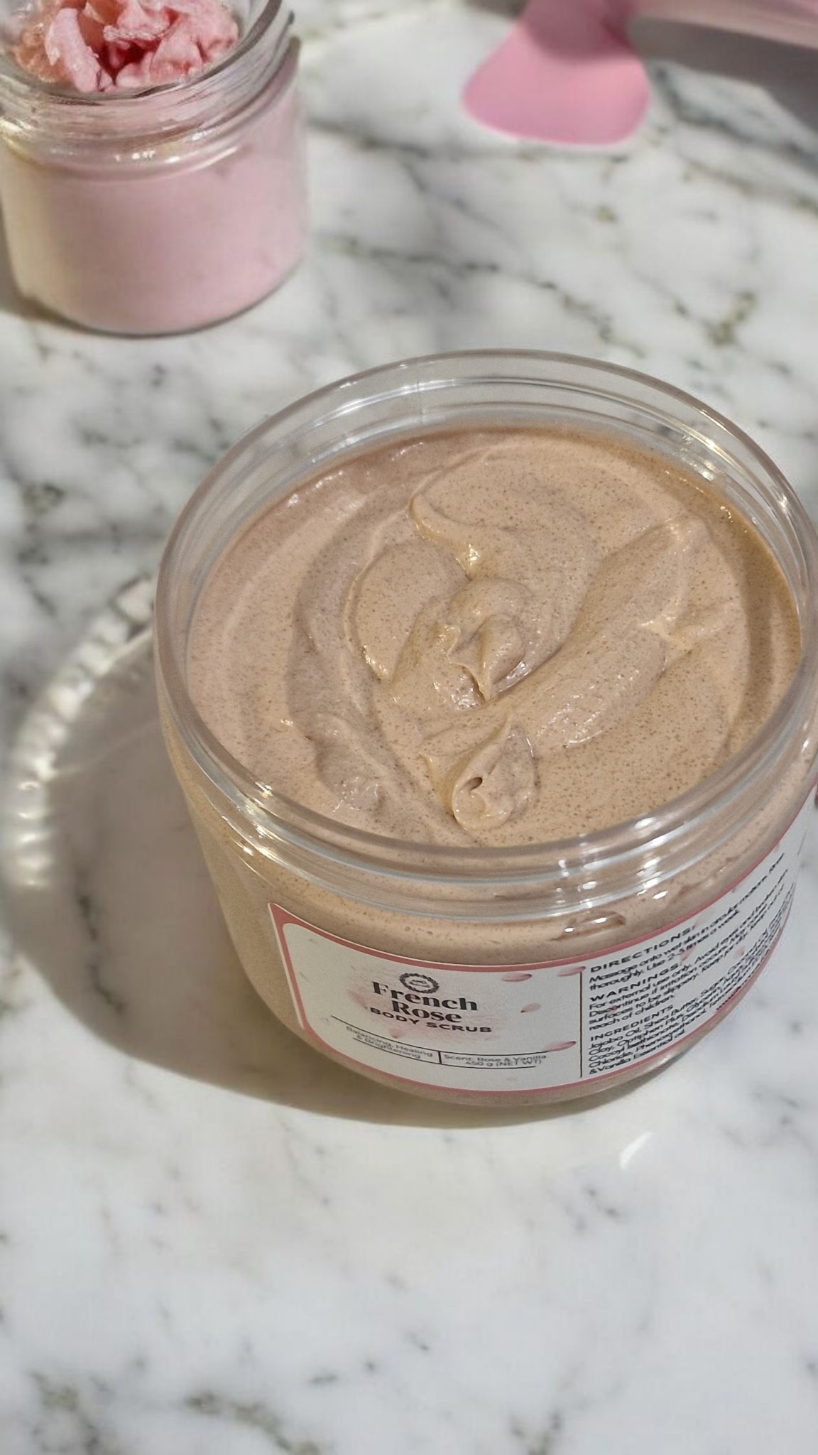 French Rose Body Scrub