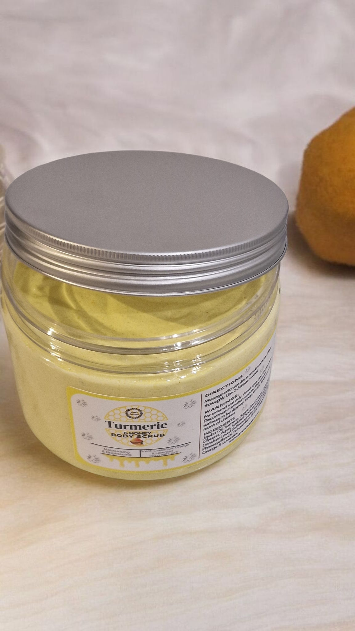 Turmeric & Honey Body Scrub