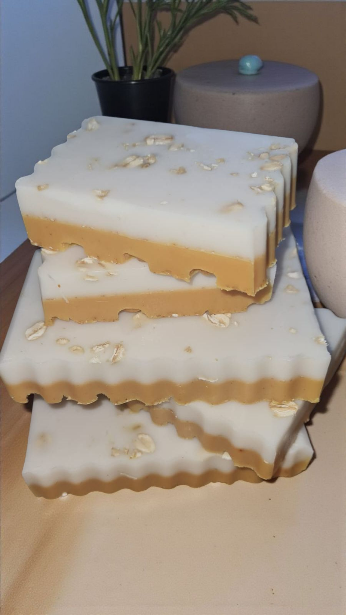 Honey, Oats & Turmeric Soap