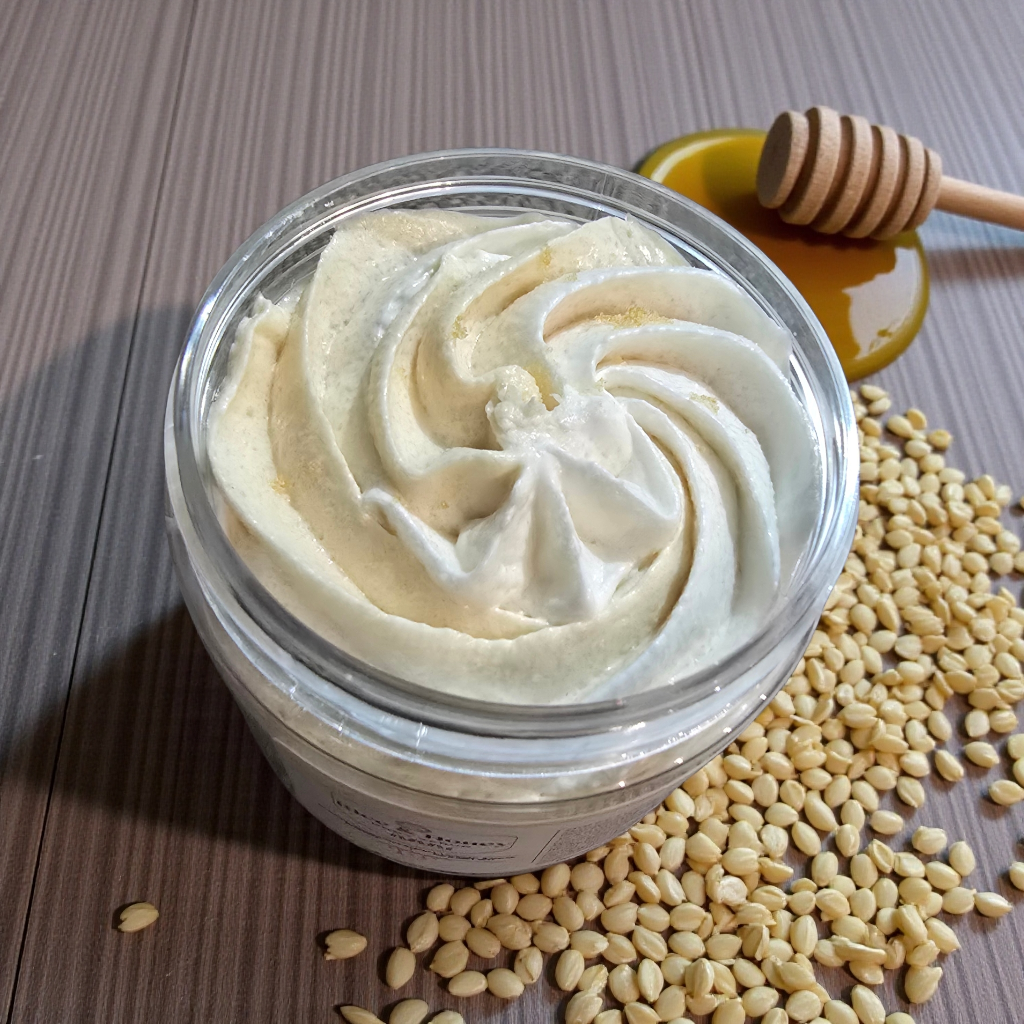 Rice & Honey Foaming Body Scrub