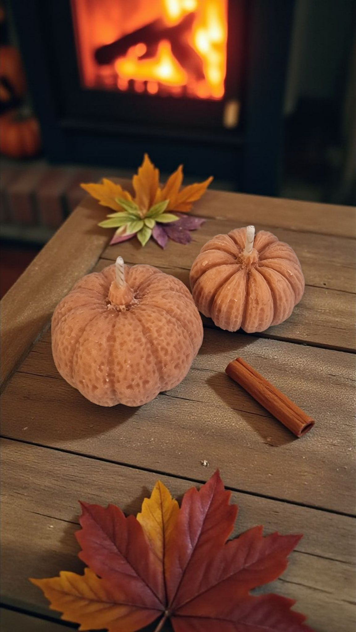 Mini Pumpkin Candles