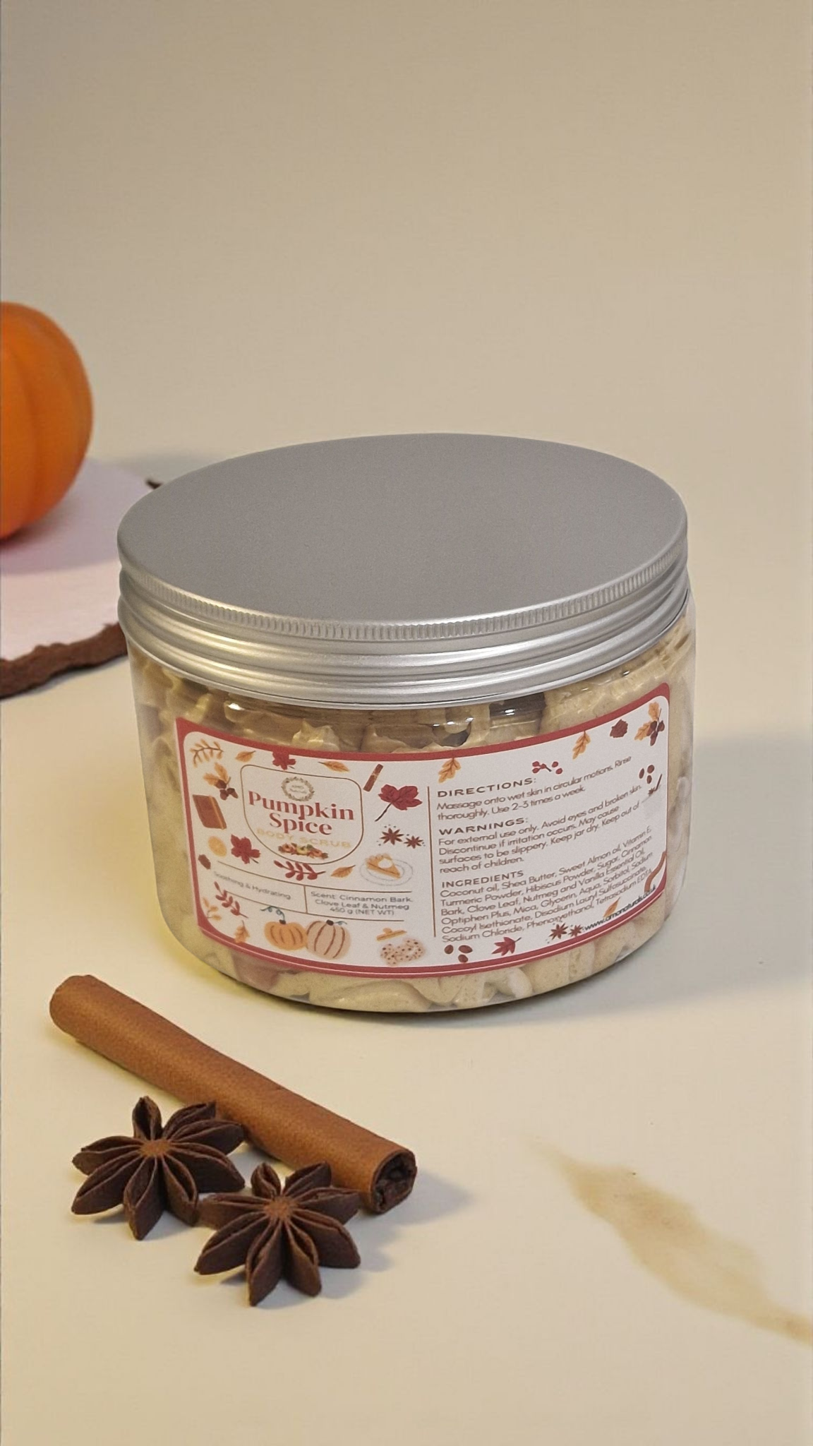 Pumpkin Spice Scrub