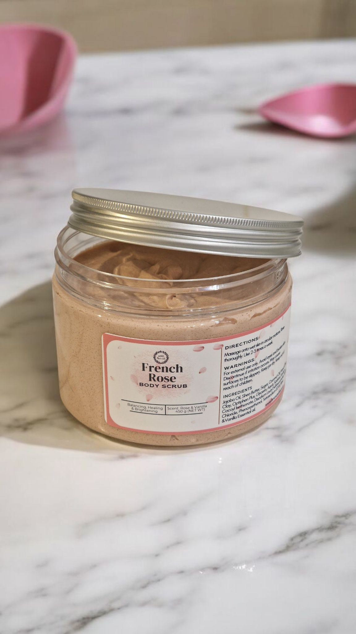 French Rose Body Scrub