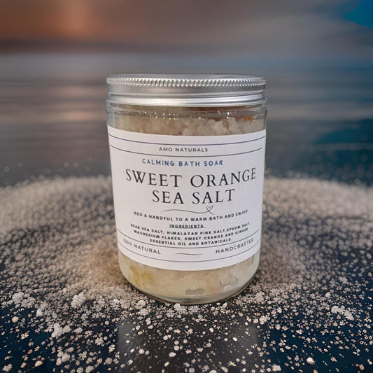 Sweet Orange Sea Salt-Calming