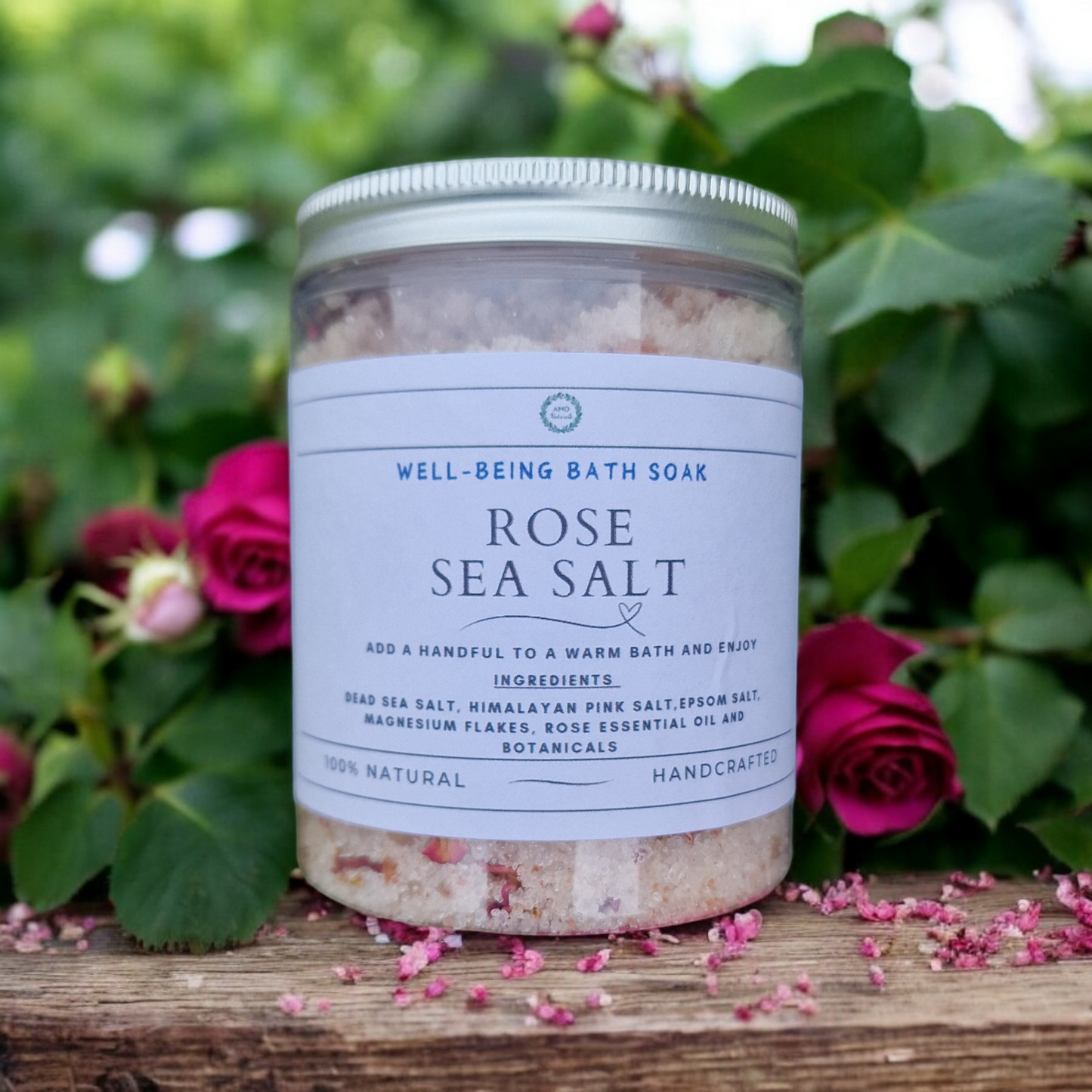 Rose Sea Salt- Well-Being