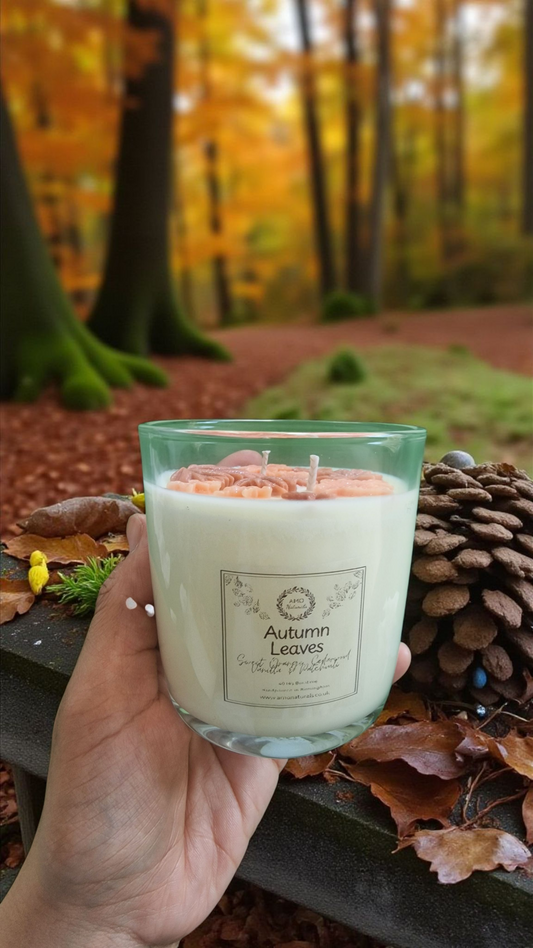 Autumn Leaves Candle