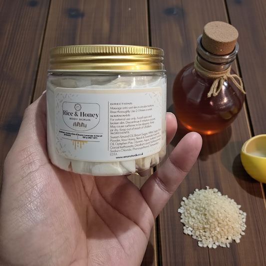 Rice & Honey Foaming Body Scrub