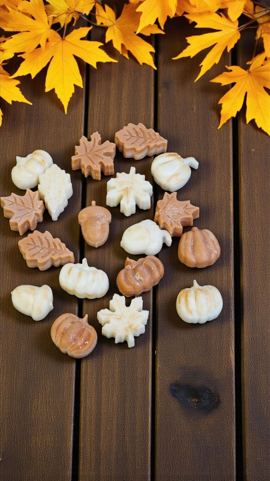 Autumn Wax Melts – Pumpkin & Leaves