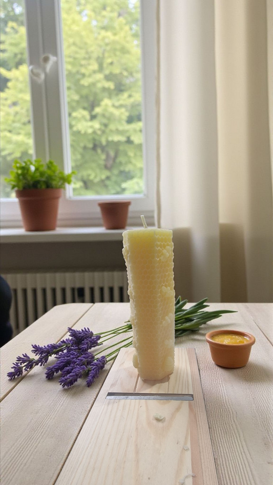 Hexagon Bee Candle