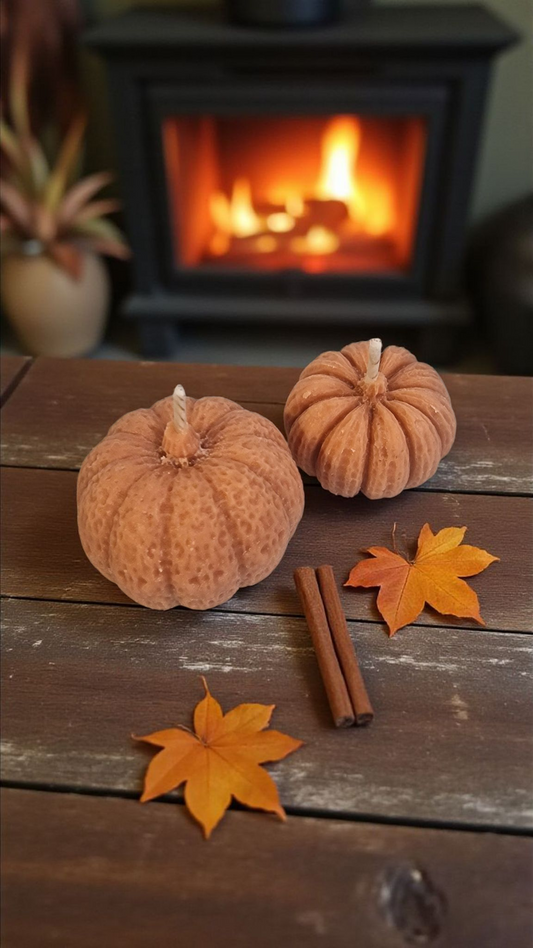 Mini Pumpkin Candles