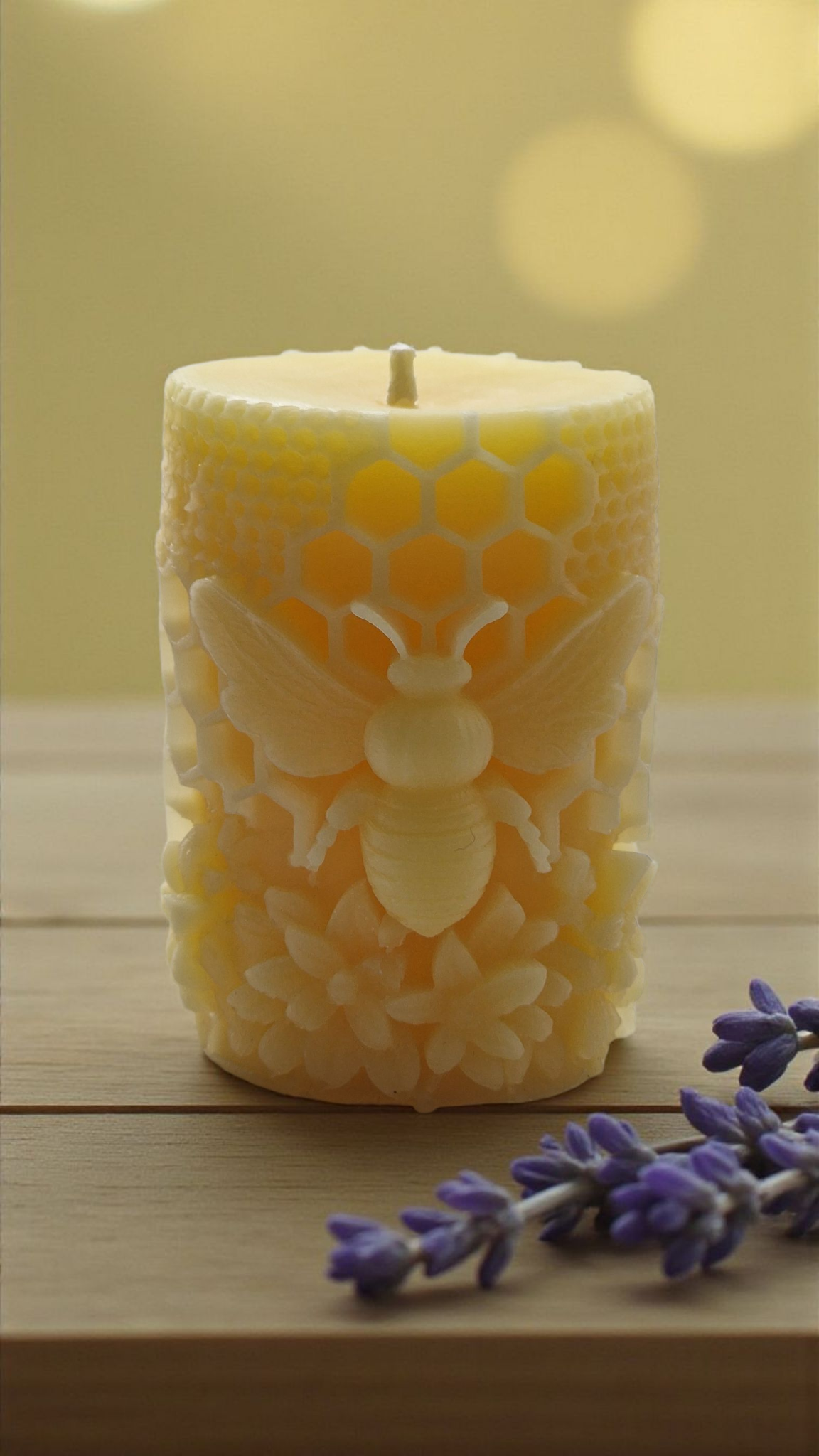 Honey Bee Candle